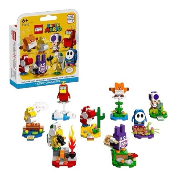 LEGO Super Mario Seties 5 Character Set with Bright Colors 1 box - Picture 4 of 5